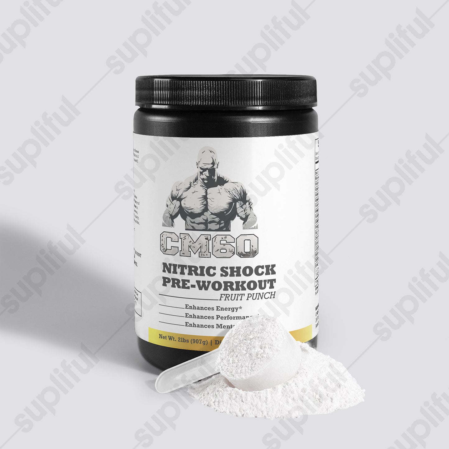 Nitric Shock Pre-Workout Powder (Fruit Punch)